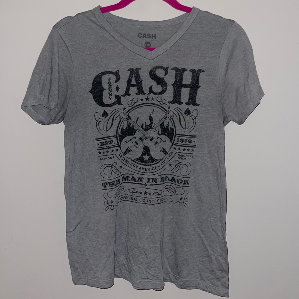Johnny Cash graphic tee - size medium